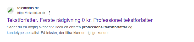 metabeskrivelse metadescription hvad er en metabeskrivelse?